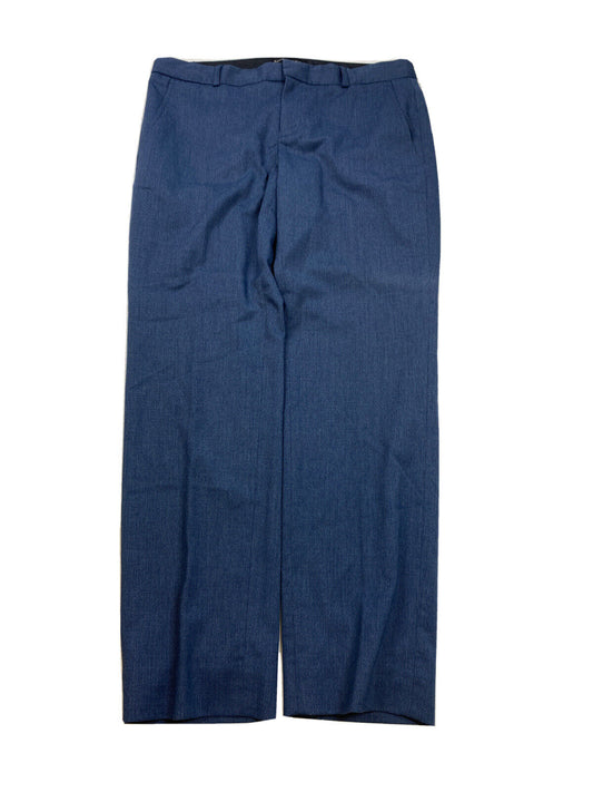 Banana Republic Pantalones de vestir de pierna recta azul para mujer - 6 Petite