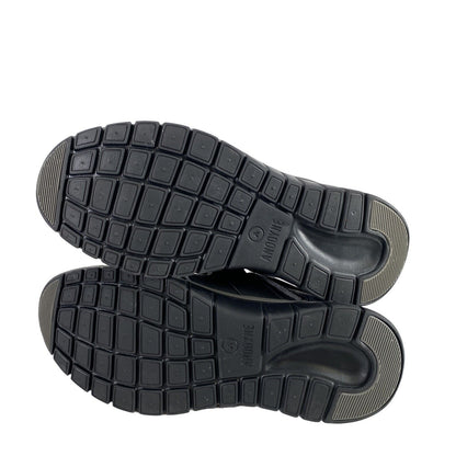 Anodyne Women's Black/Gray Sport Jogger Comfort Sneakers - 9.5M