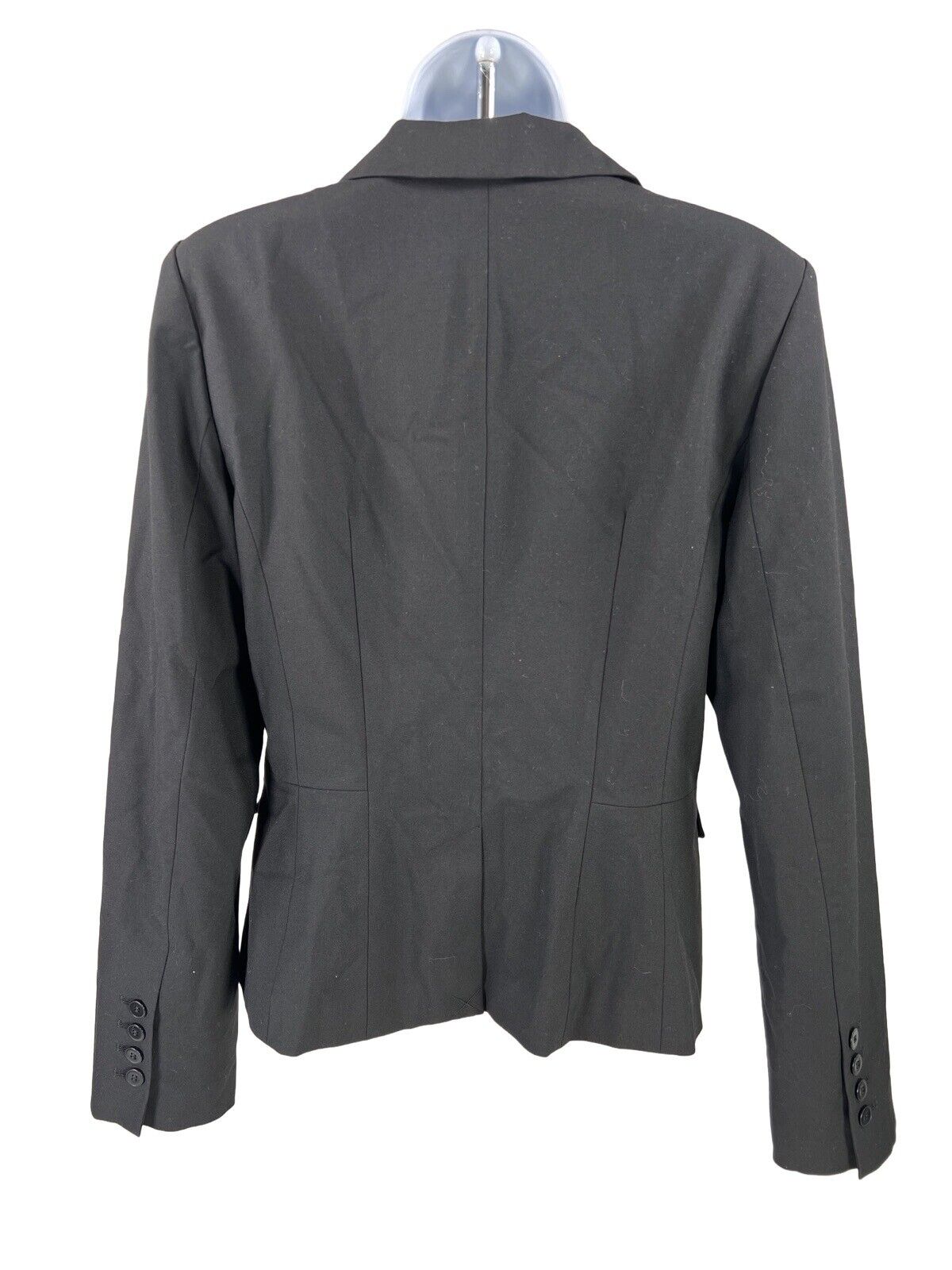 Halogen Women's Black One Button Blazer Jacket - 8