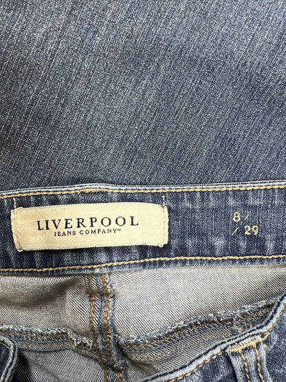 Liverpool Women's Medium Wash Stretch Skinny Jeans - 8/29