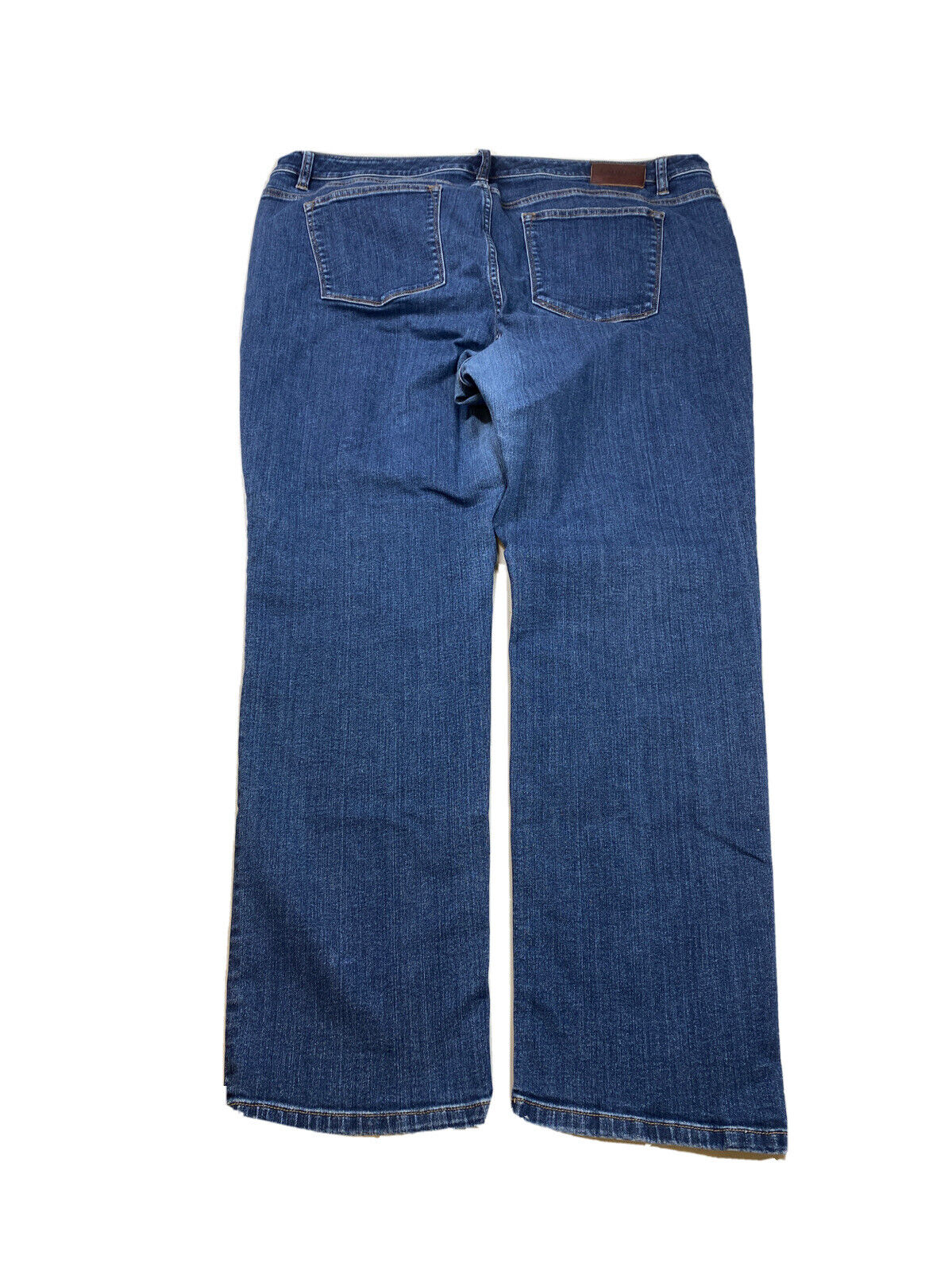 Lauren Ralph Lauren Women's Medium Wash Premier Straight Denim Jeans - 18