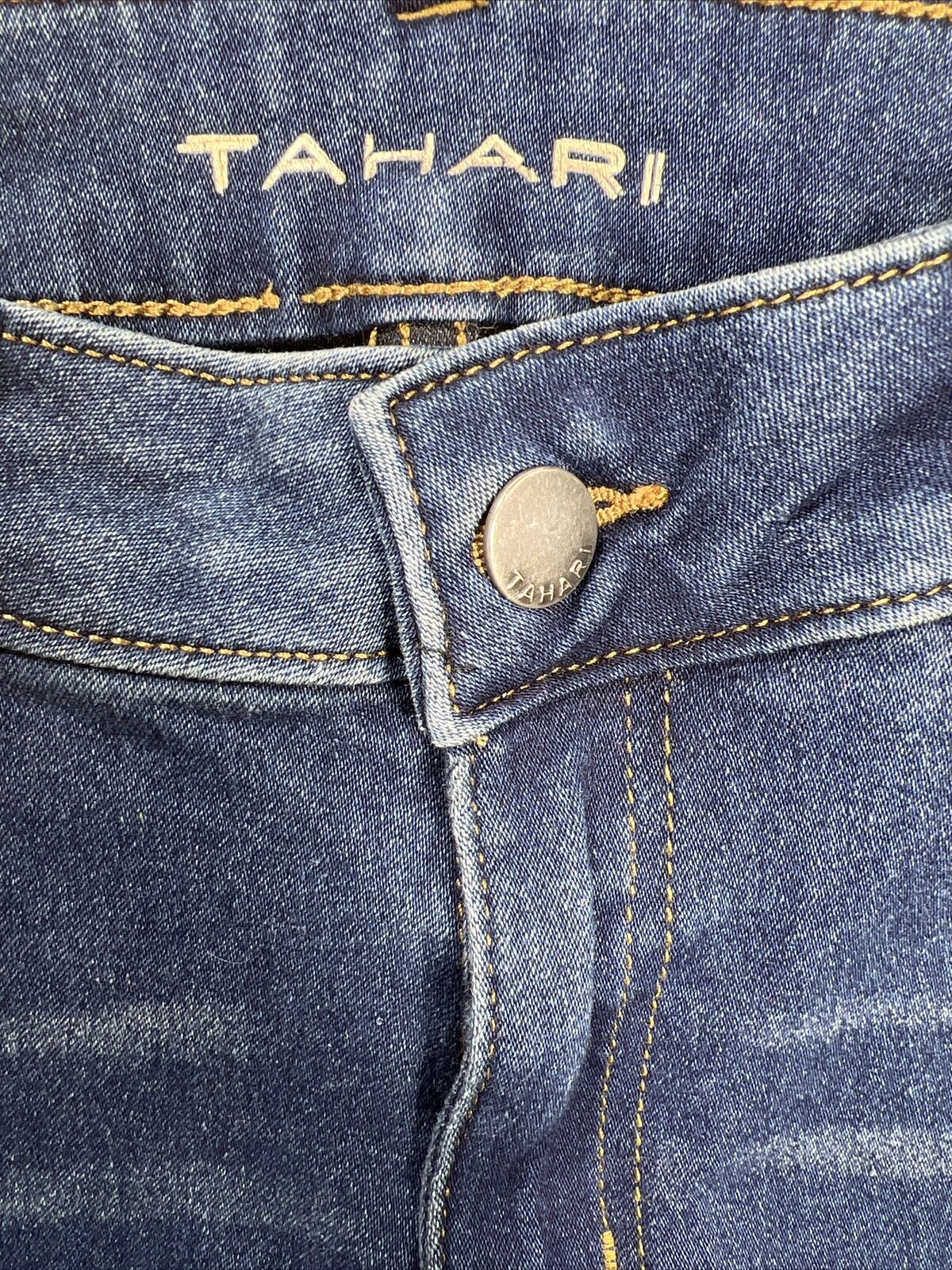 Tahari Women's Medium Wash Skinny Denim Jeans - 6/28