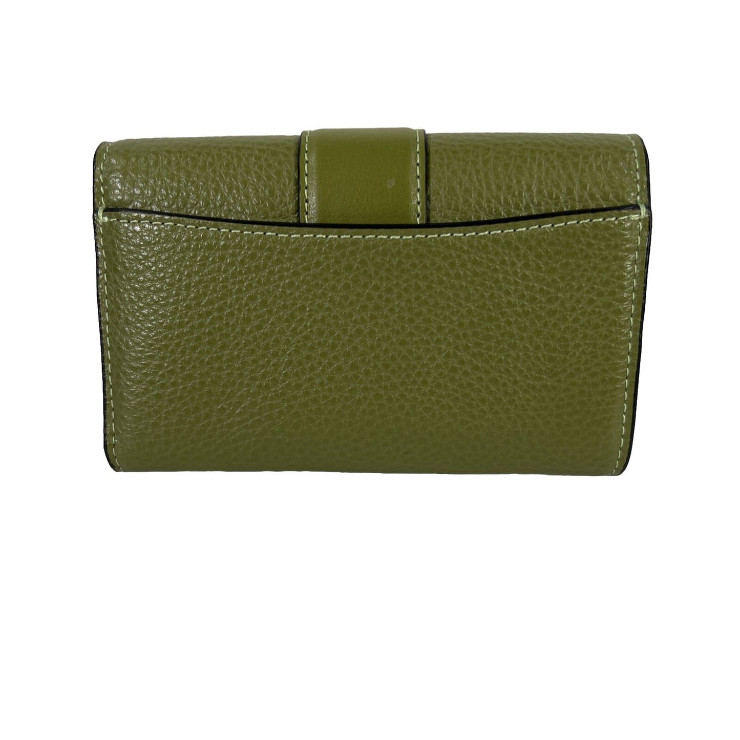 NEW Coach Green Leather Medium Grace Wallet