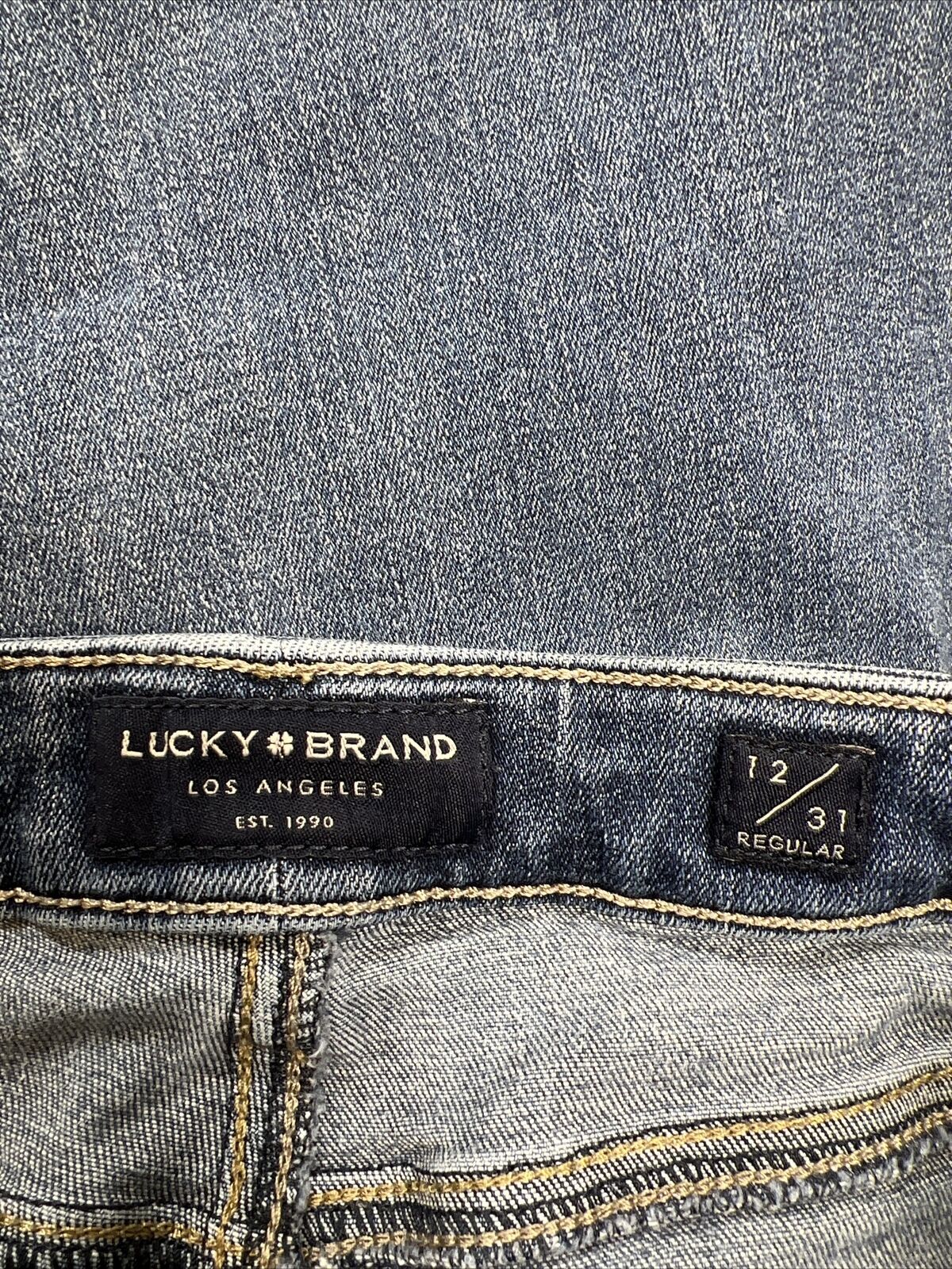 Lucky Brand Women's Medium Wash Low Rise Skinny Lolita Jeans - 12/31