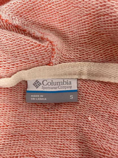 Columbia Sudadera con capucha PFG de manga larga rosa/salmón para mujer - S