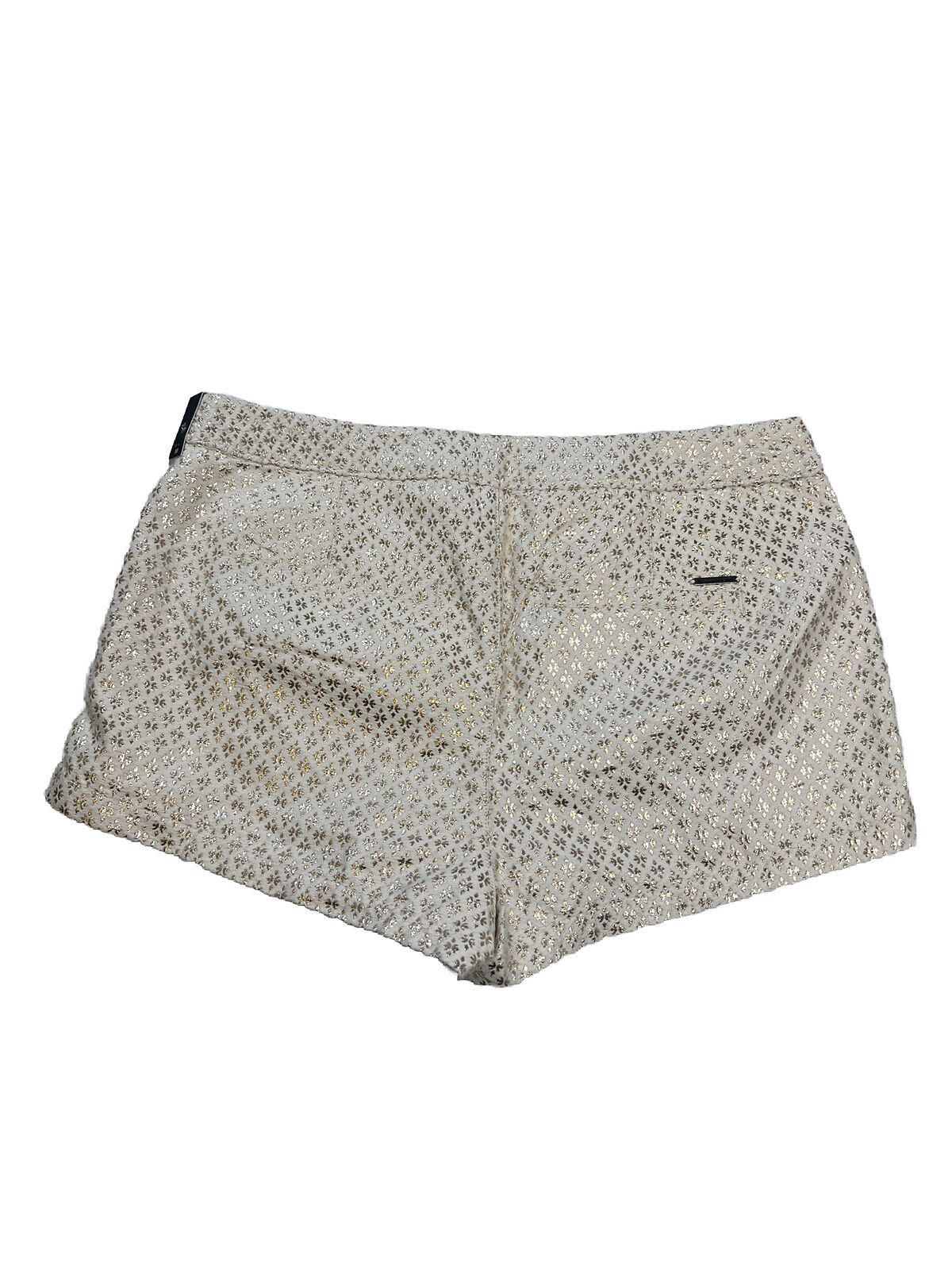 NUEVOS pantalones cortos metálicos dorados para mujer de Abercrombie and Fitch - 10