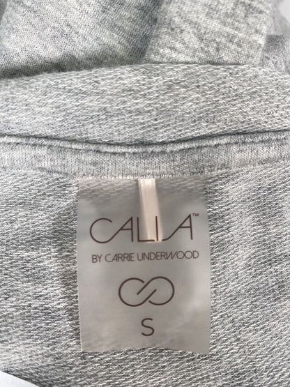 Calia Women's Gray Open Front Long Sleeve Cardigan Sz S