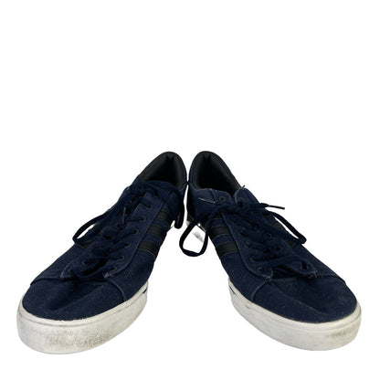 Adidas Zapatillas Cloudfoam Super Daily con cordones para hombre, color azul, 13