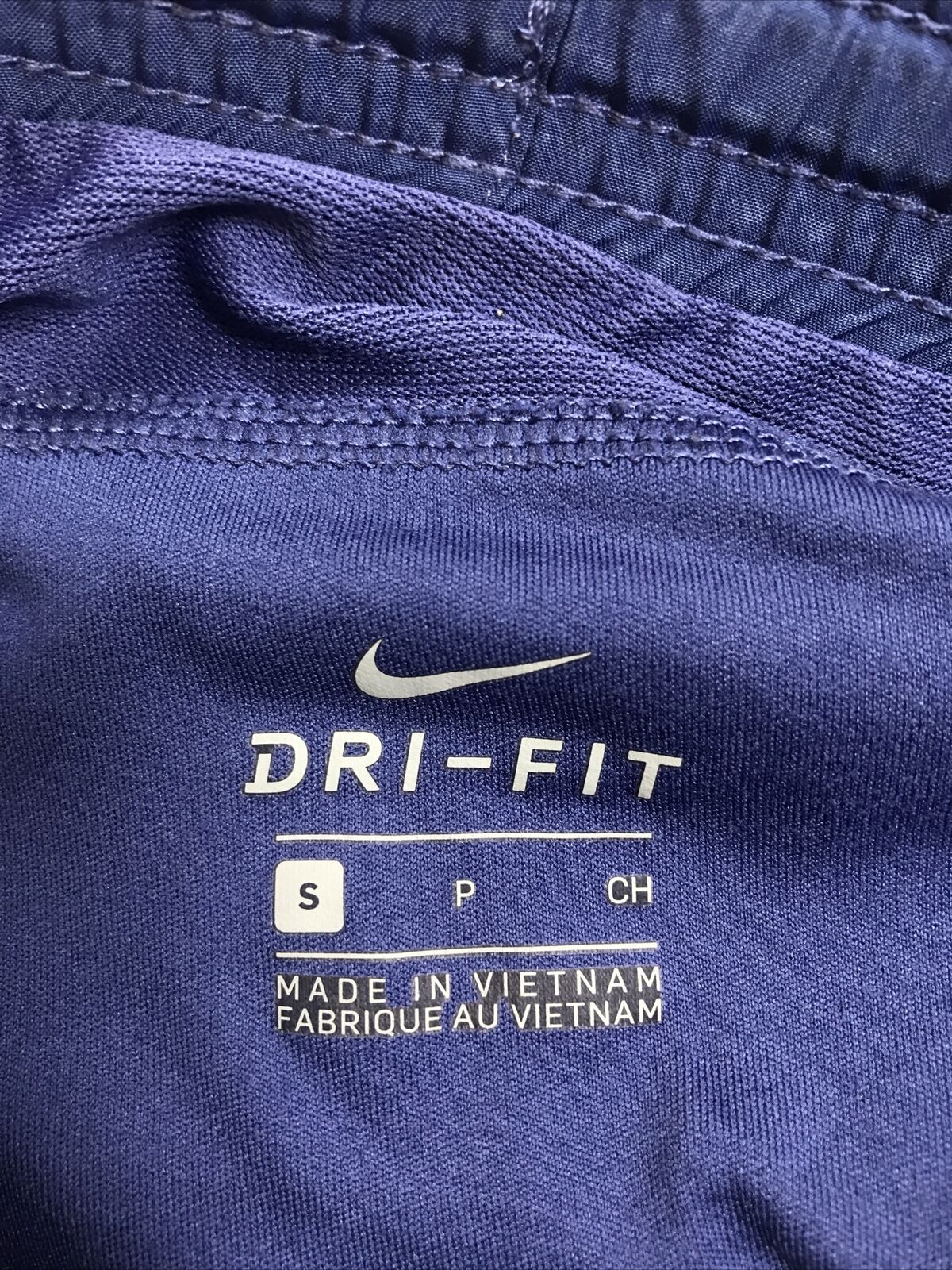 Nike Pantalones cortos deportivos para correr con forro Dri-Fit Tempo morado para mujer - S