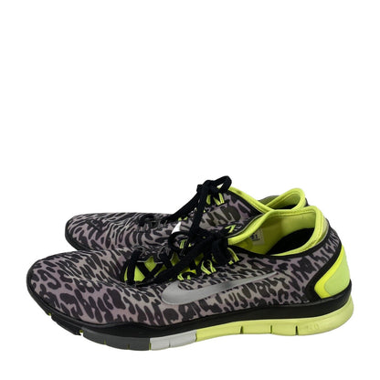 Nike Free Women's Black/Green 638680 TR Connect 2 Running Shoes - 8.5