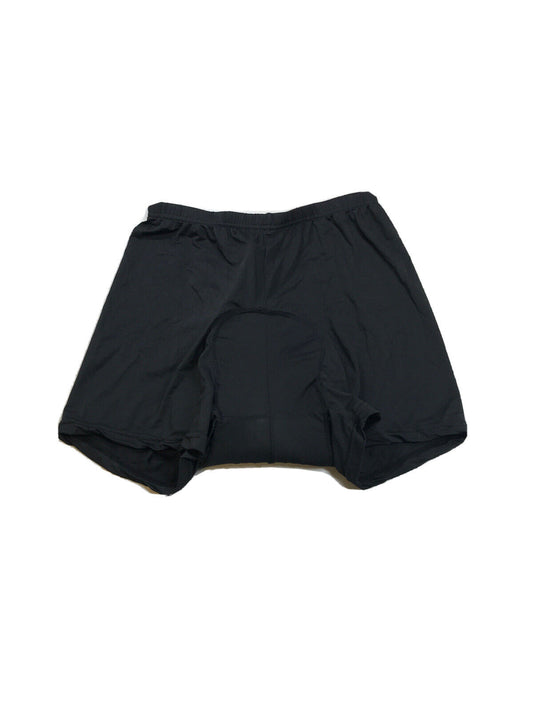 NUEVOS pantalones cortos de ciclismo ajustados y acolchados negros de Realtoo para mujer - L