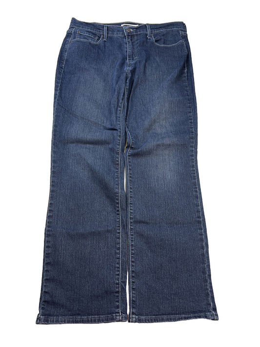 Levi's Women's Dark Wash 505 Straight Denim Jeans - 12