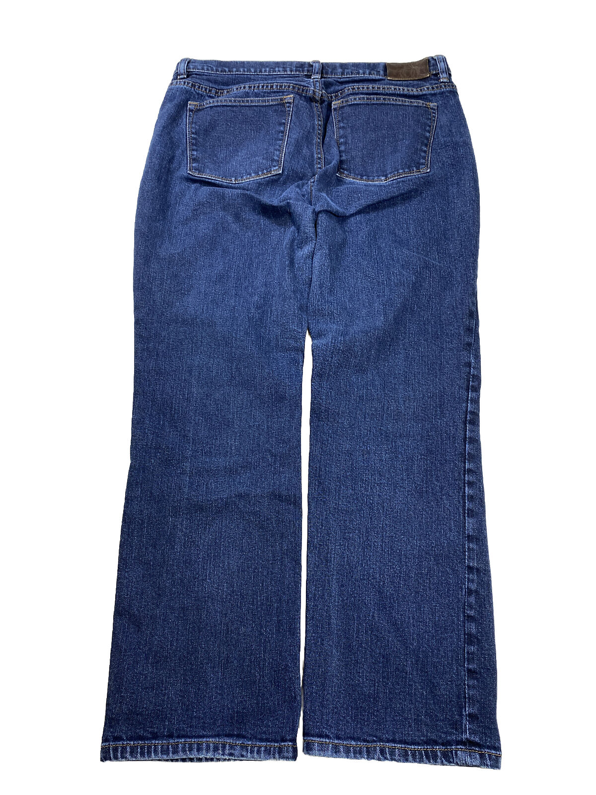 Lauren Ralph Lauren Women's Dark Wash Classic Straight Jeans - Petite 12P