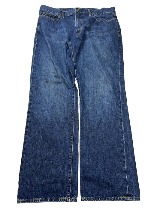 J. Crew Men's Dark Wash Vintage Slim Straight Jeans - 38x32