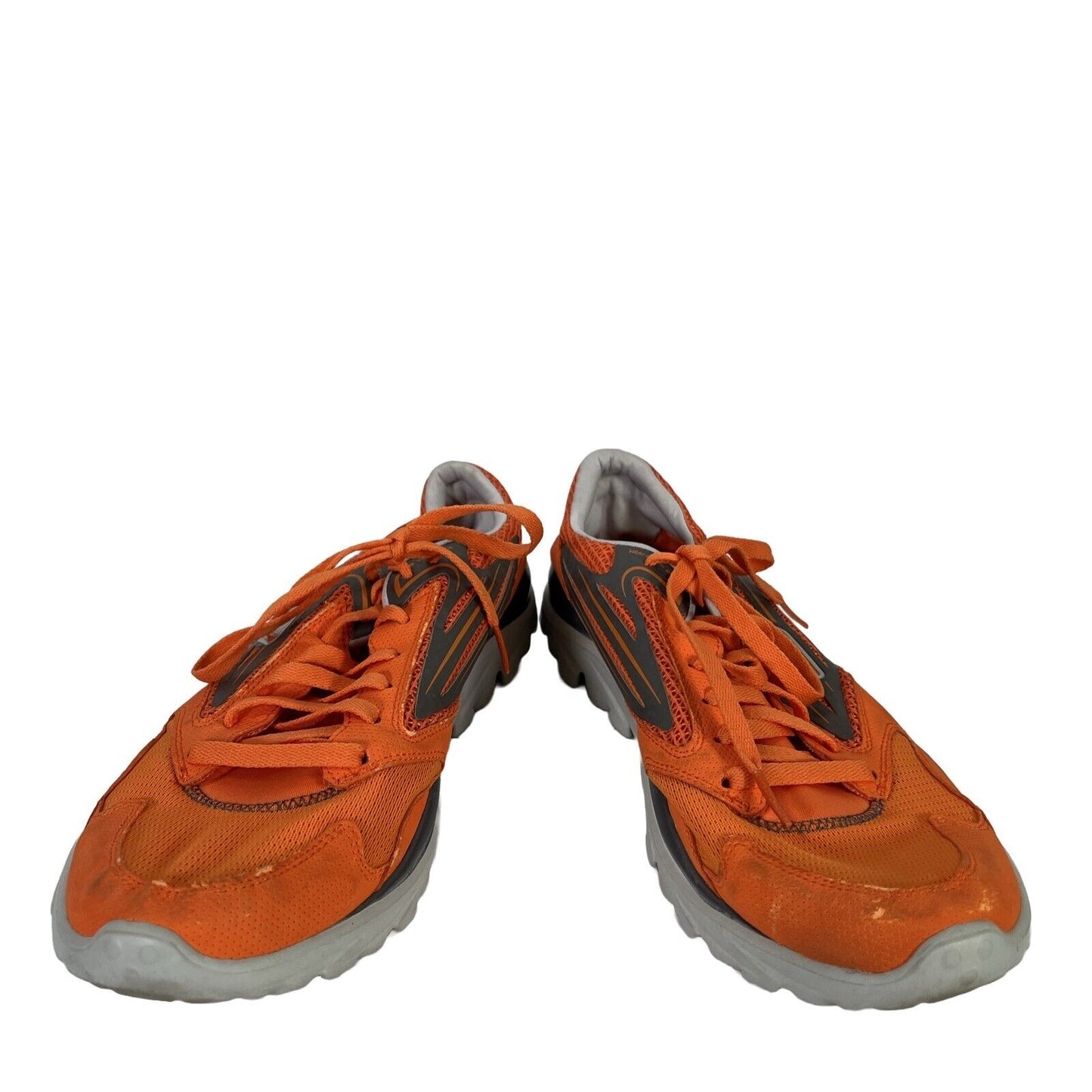 Skechers Zapatillas deportivas para correr con cordones naranjas Go Run para hombre - 9