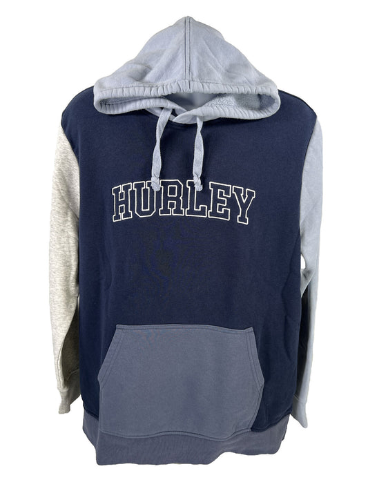Hurley Sudadera de manga larga azul para hombre - XL