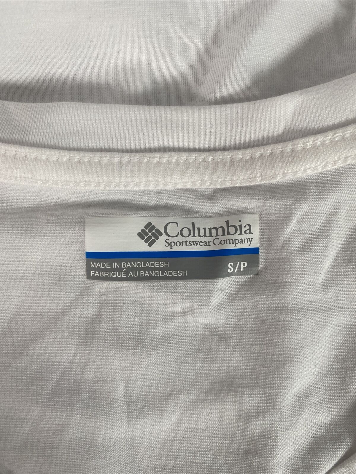 Columbia Women's White Short Sleeve Omni-Shade T-Shirt Sz S