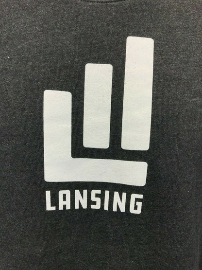 City of Lansing Official Branded - Unisex Gray Crew Sweatshirt - Bella Canvas