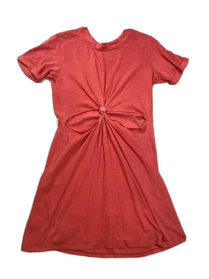 NEW Desert Dreamer Women's Orange Short Sleeve Sheath Dress - XS