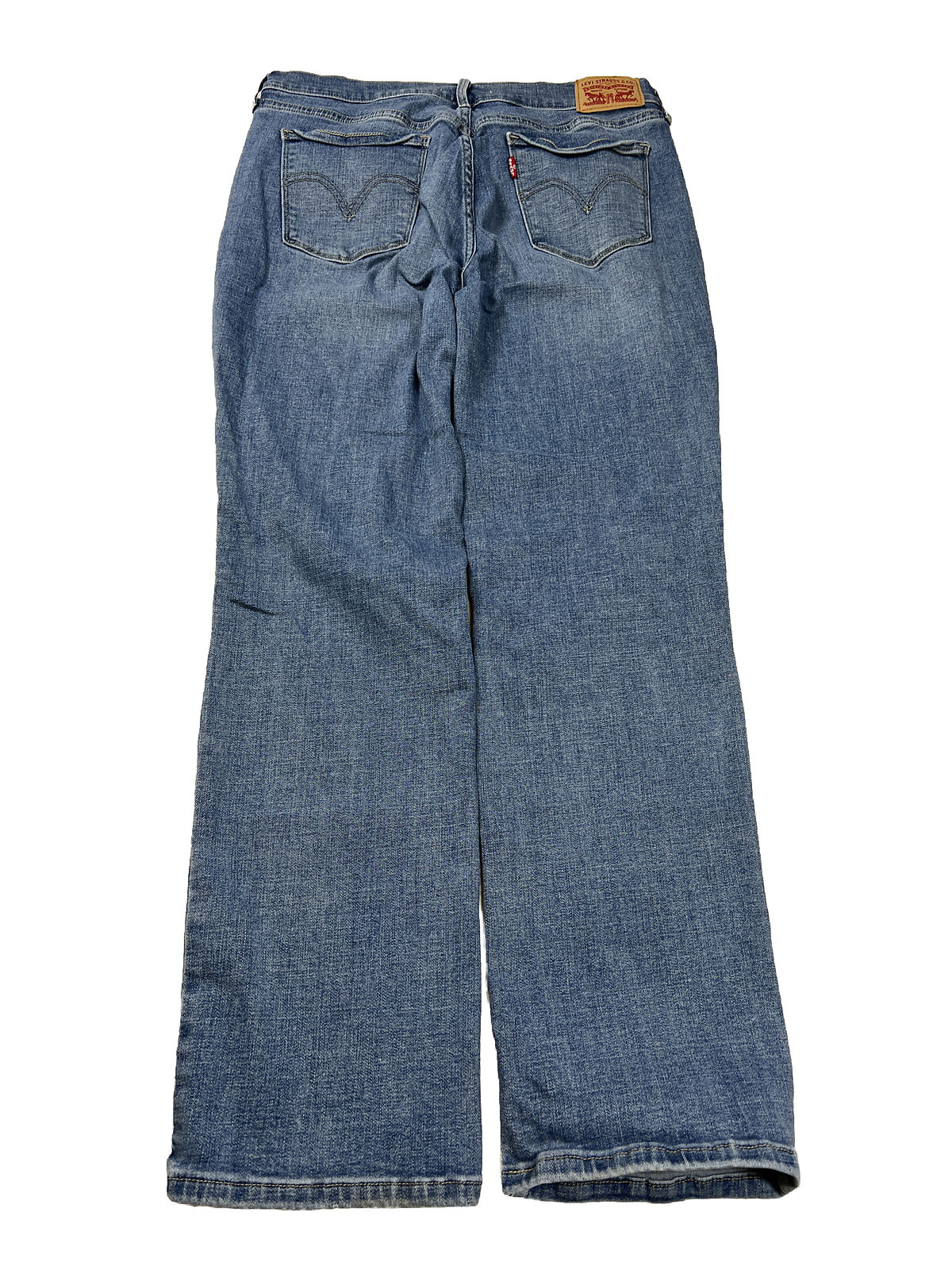 Levi's Women's Medium Wash 505 Straight Stretch Denim Jeans - 10