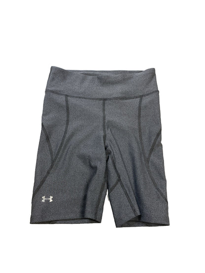 Under Armour Pantalones cortos deportivos de compresión para mujer, color gris, talla S