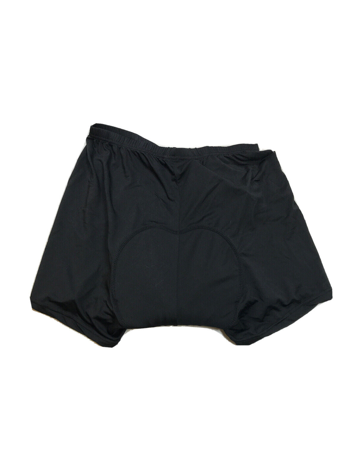 NEW Realtoo Women's Black Padded Fitted Cycling Shorts - L