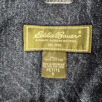Eddie Bauer Women's Dark Wash Denim Jeans - S Petite
