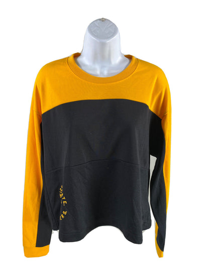 NEW Under Armour Womens Black Wichita State Cropped Long Sleeve Shirt - M