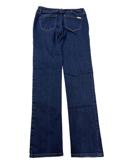 White House Black Market Women's Dark Wash Slim Fit Jeans - 0 Short