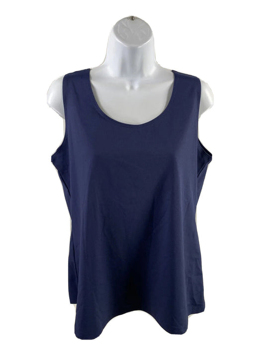 NEW Chico's Women's Navy Blue Contemporary Tank Top - 2 US L
