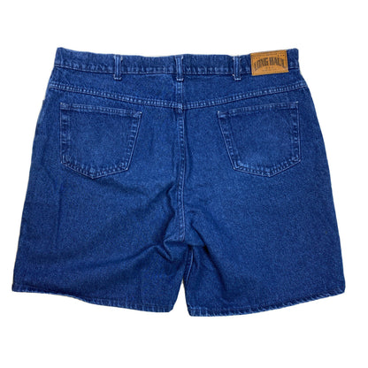 Pantalones cortos de mezclilla de lavado medio para hombre de Long Haul - 42