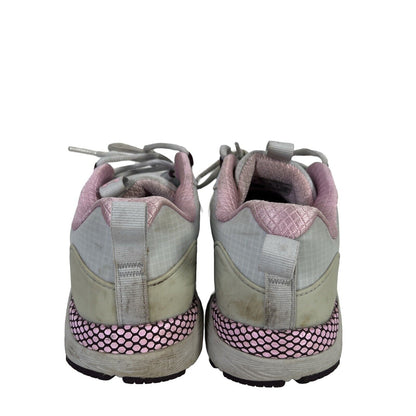 Under Armour Hovr Sonic - Zapatillas deportivas con cordones para mujer, color gris/rosa, 8
