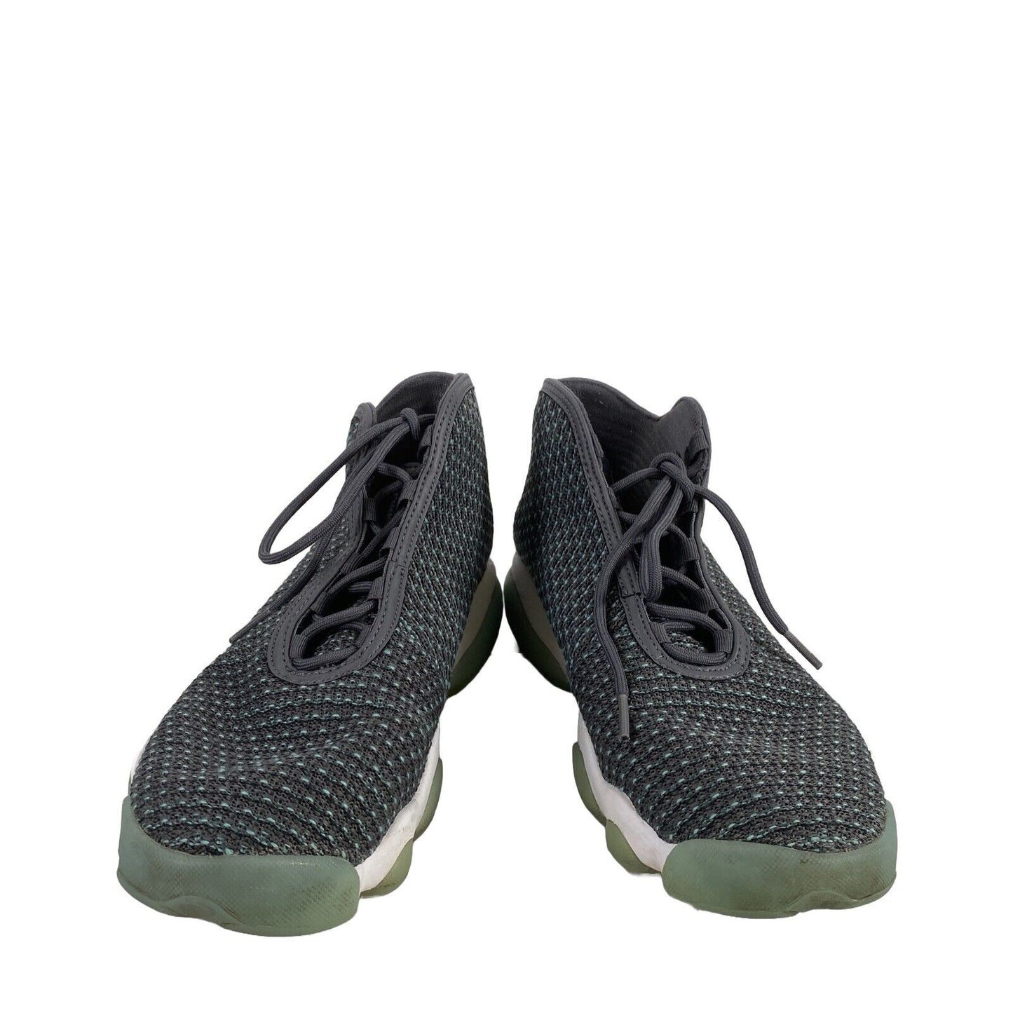 Nike Jordan Men's Gray/Blue Horizon 823581 Lace Up Athletic Shoes - 10.5