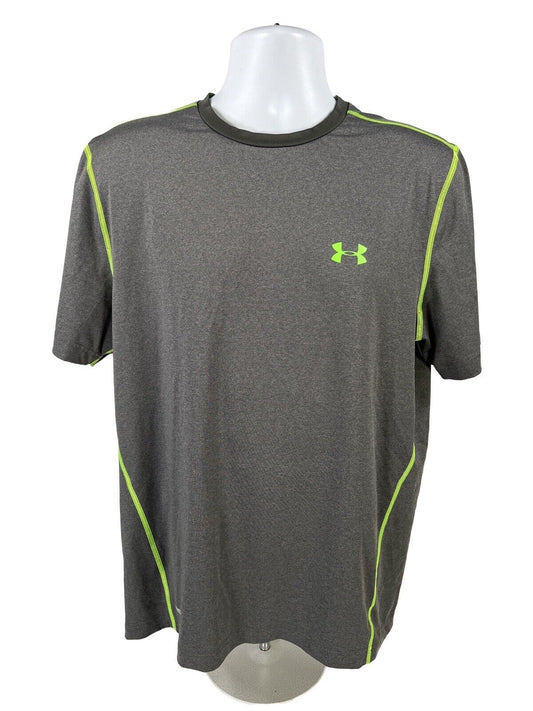 Under Armour Men's Gray HeatGear Athletic Shirt - XL