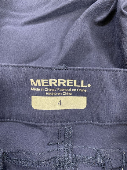 Merrell Bermudas tejidas de senderismo para mujer, color azul, Entrada II, 4