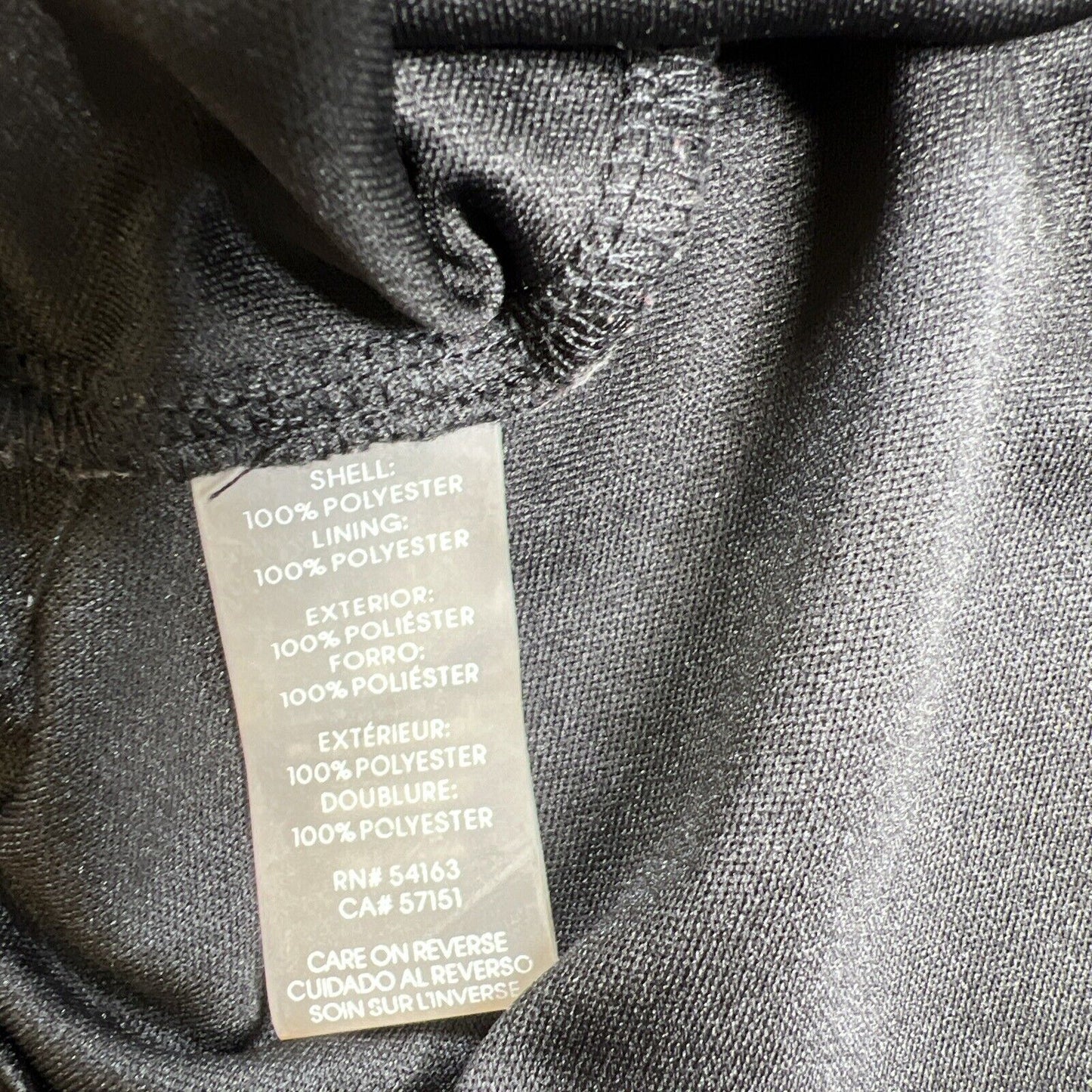 Calvin Klein Vestido recto transparente con forro floral negro para mujer - 12