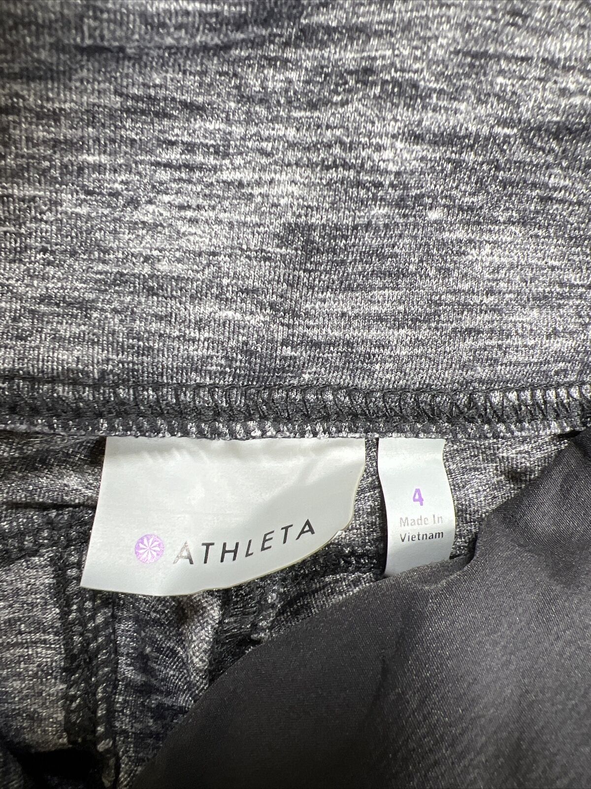 Athleta Leggings ajustados híbridos Highline grises para mujer - 4