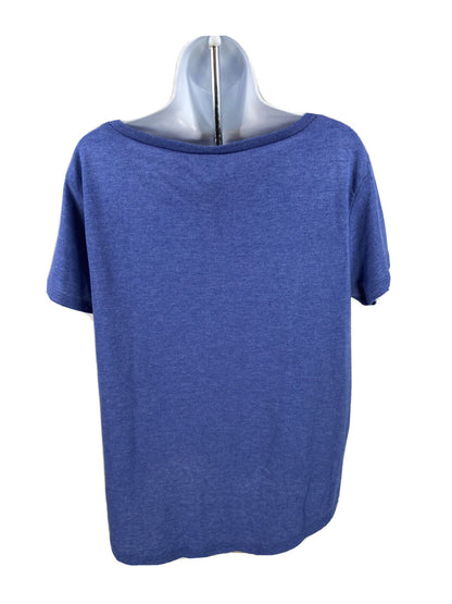 NUEVA camiseta de manga corta azul de los Kansas Jayhawks de Alternative para mujer - M