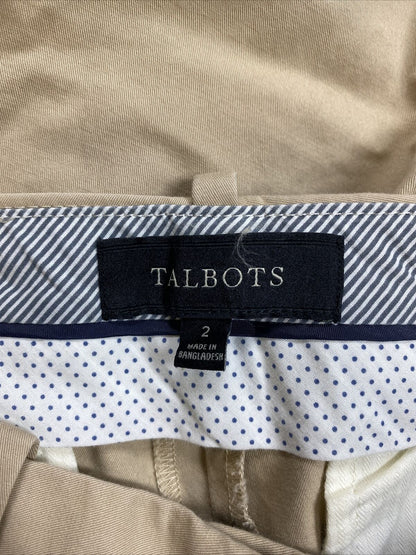Talbots Women's Beige Curvy Dress Pants - 2