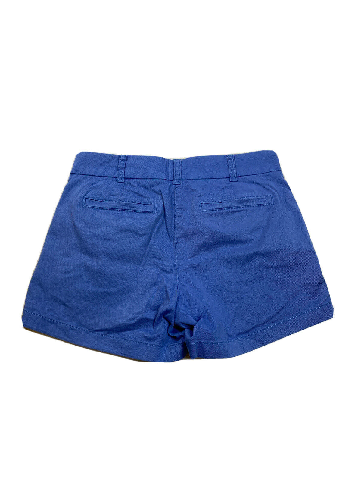 J.Crew Women's Blue Cotton Chino Shorts - 4