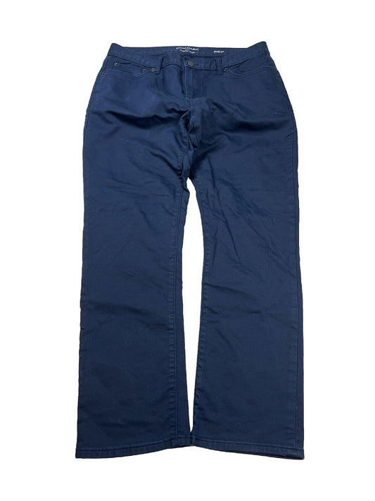Banana Republic Men's Navy Blue Stretch Slim Fit Travel Jeans - 34x30