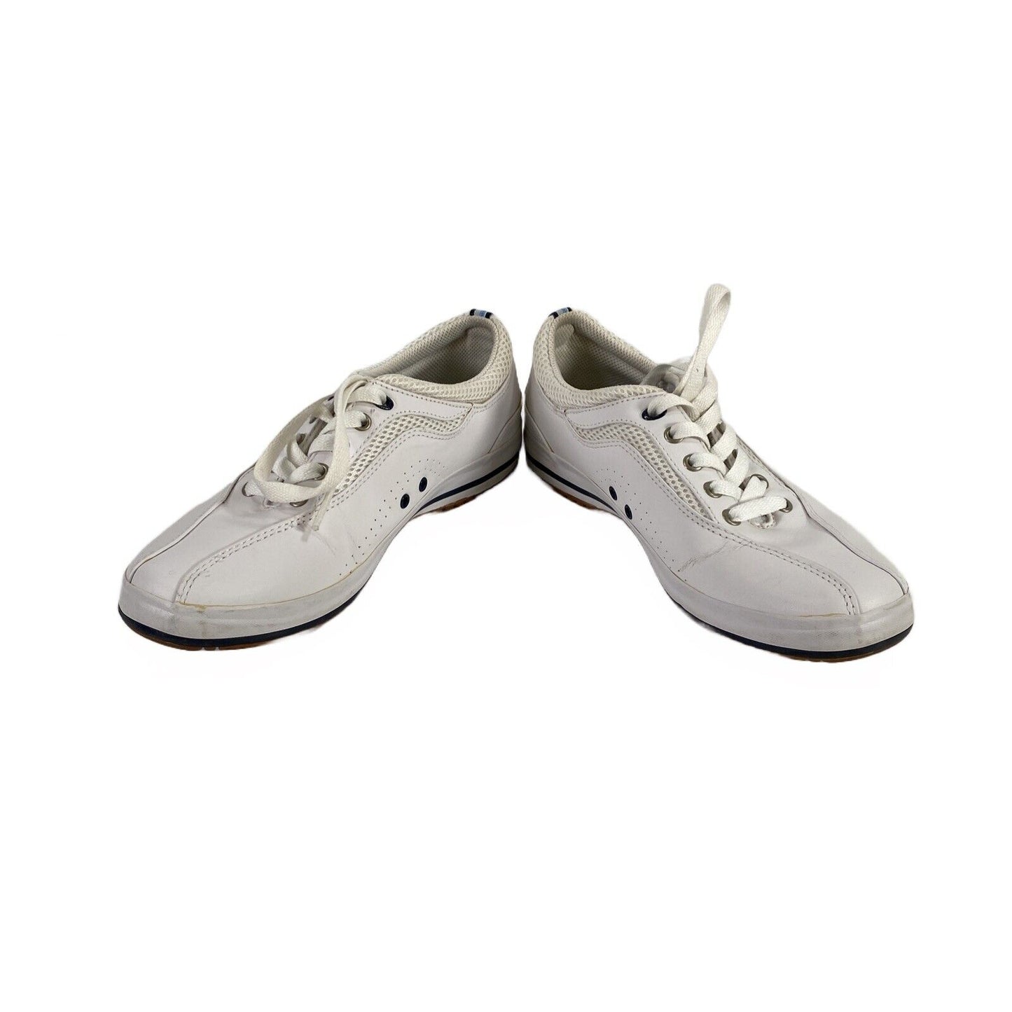 Keds Women's White Leather Champion Lace Up Sneakers - 7
