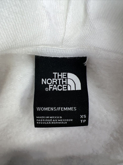 The North Face Sudadera con capucha blanca con bandera estadounidense de EE. UU. para mujer - XS