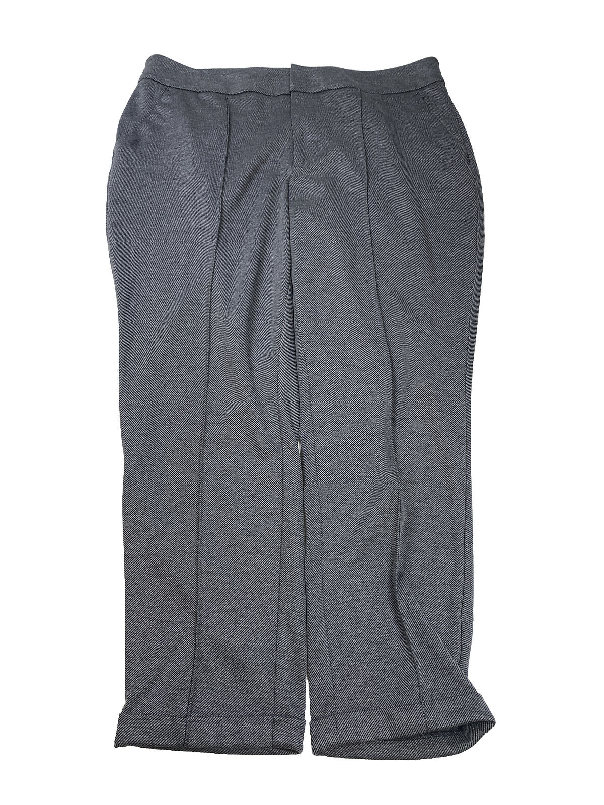 NUEVO Pantalón de vestir elástico de corte cónico gris para mujer de Nine West - 18