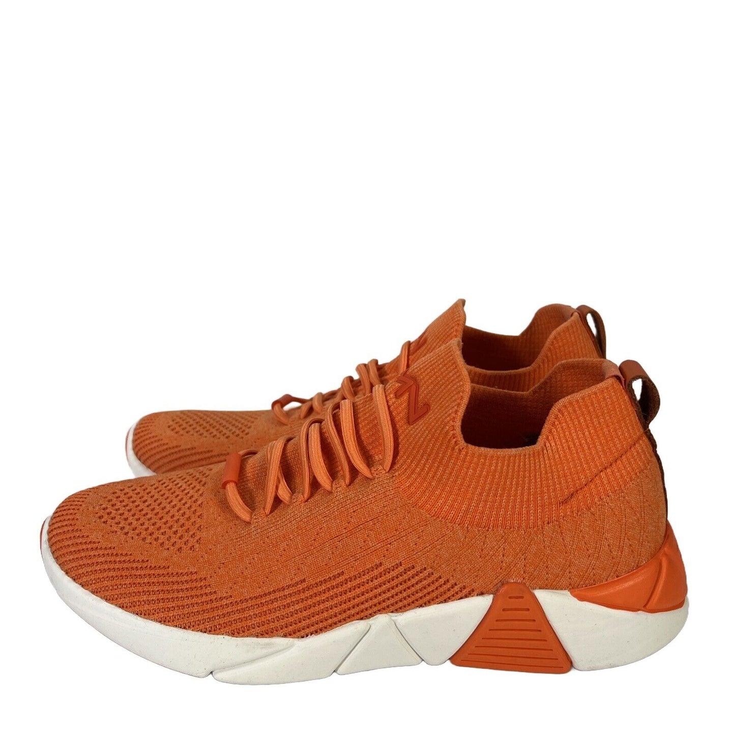 Mark Nason Women's Orange Slip On Knit Athletic Shoes - 8