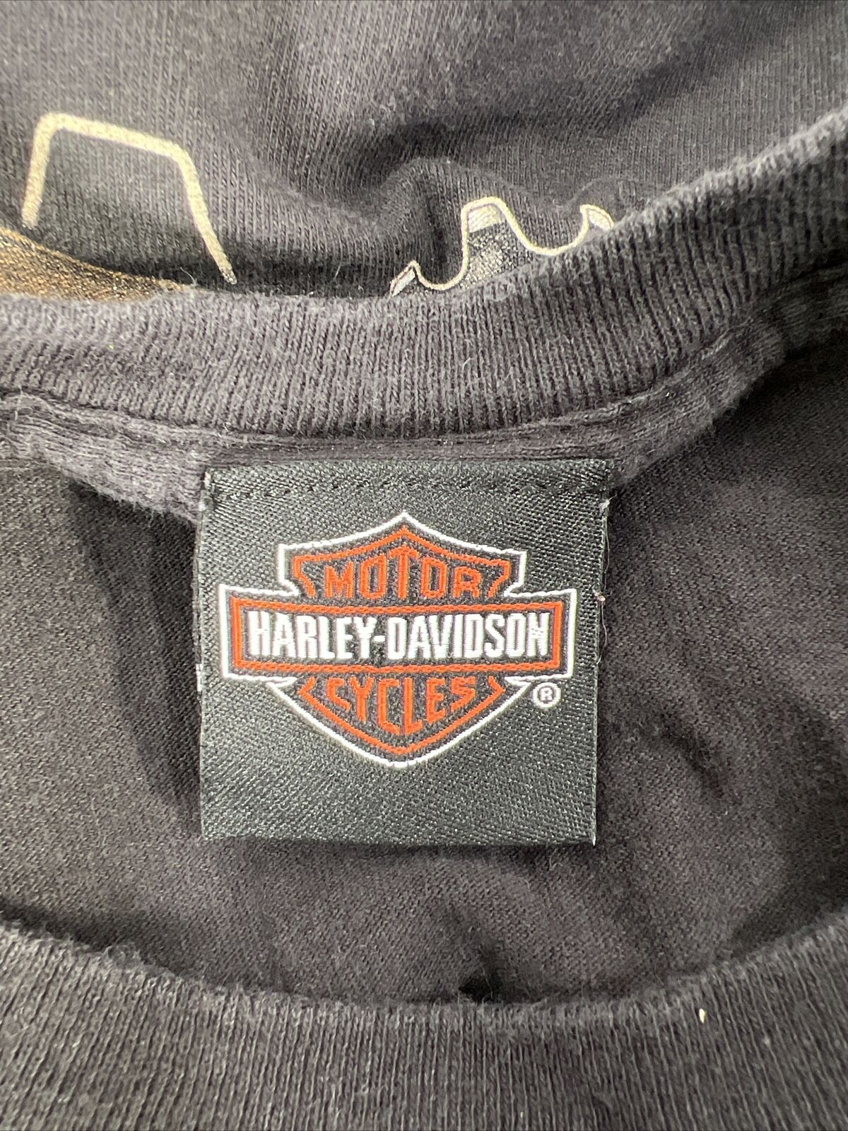 Harley Davidson Mens Black Graphic Waterford MI Short Sleeve T-Shirt -3XL