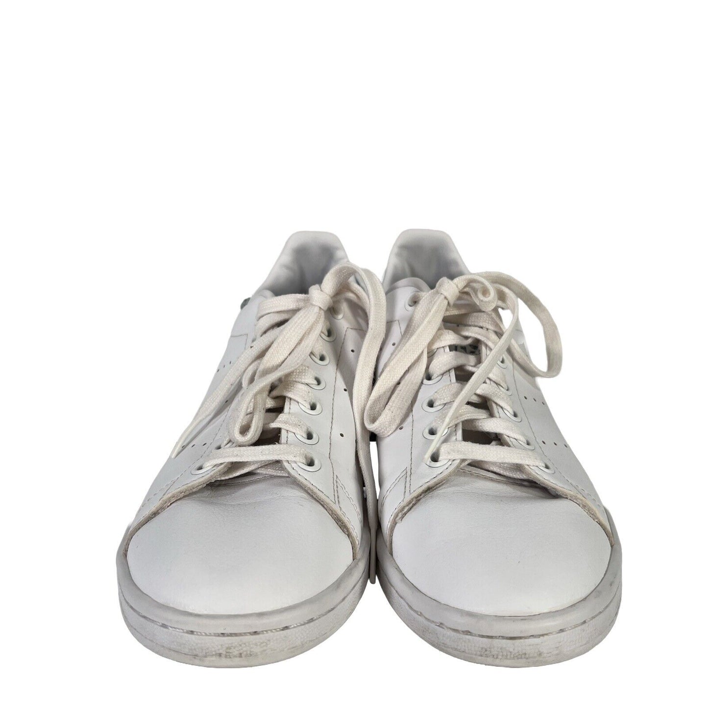 Adidas Stan Smith - Zapatillas de deporte con cordones para hombre, color blanco, 7,5