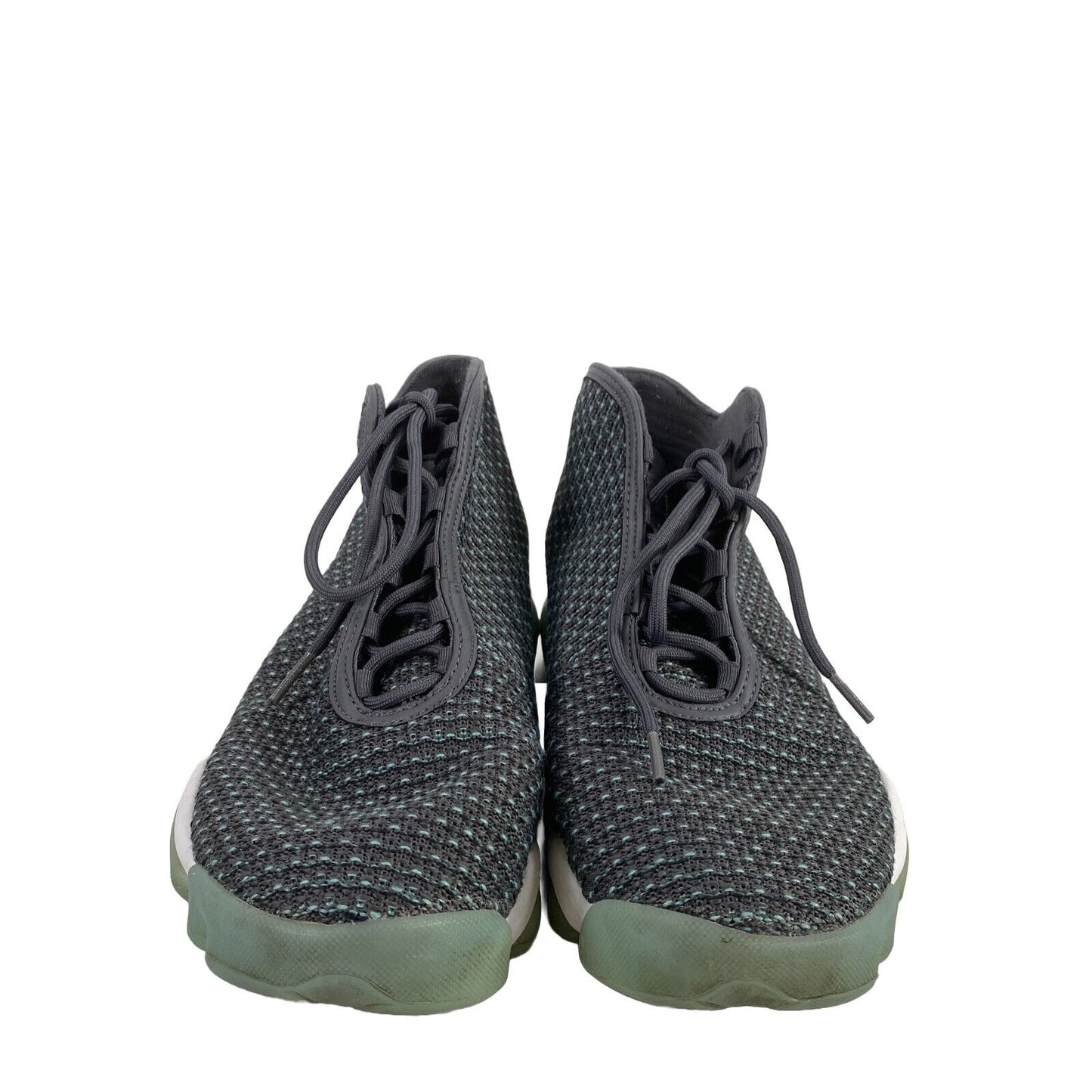 Nike Jordan Hombres Gris/Azul Horizon 823581 Zapatos deportivos con cordones - 10.5