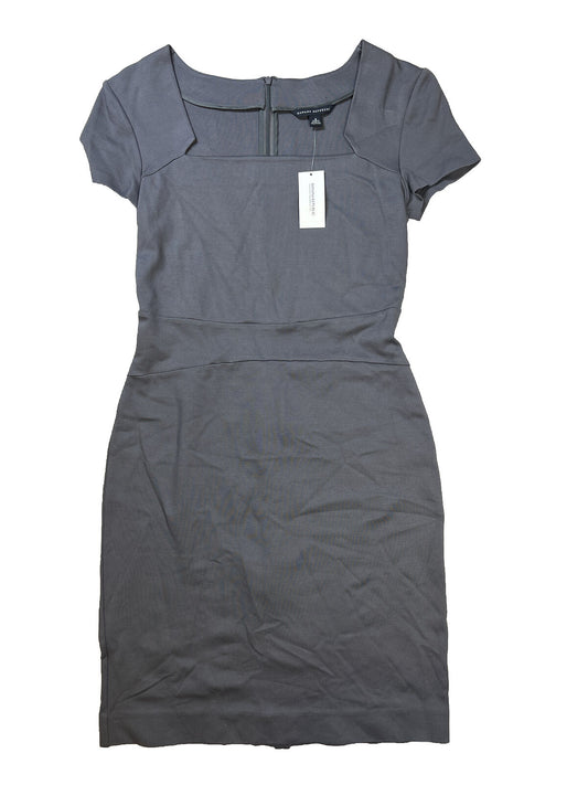 NEW Banana Republic Women's Gray Short Sleeve Sheath Dress - 8