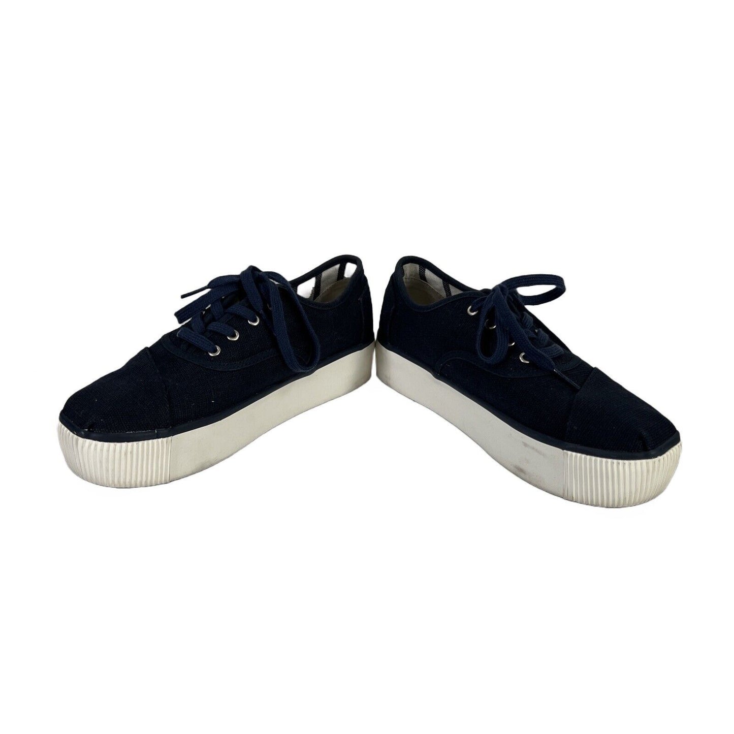 Toms Zapatos deportivos con plataforma azul marino para mujer - 8